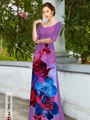 vai ao dai hoa in 3d dang ngoc rat dep 954138