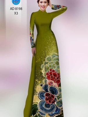 vai ao dai hoa in 3d doc dao cuc dep 29543