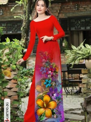 vai ao dai hoa in 3d doc dao dep 659237