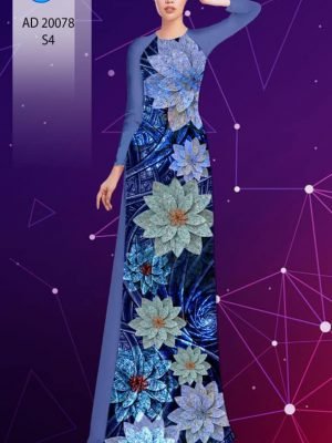 vai ao dai hoa in 3d doc dao rat dep 054100