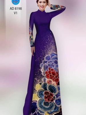 vai ao dai hoa in 3d duyen dang cuc dep 295223