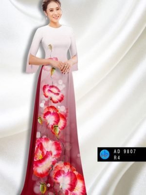 vai ao dai hoa in 3d duyen dang gia tot 62488