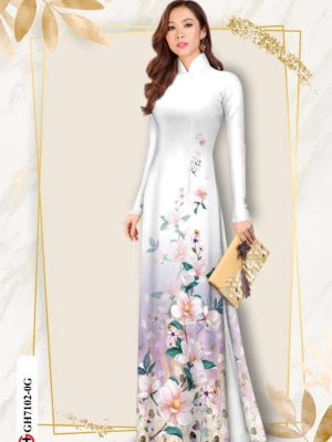 vai ao dai hoa in 3d duyen dang phong cach 146949