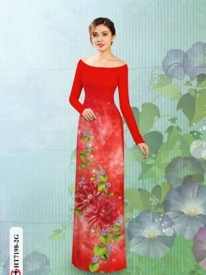 vai ao dai hoa in 3d duyen dang thanh lich 876202