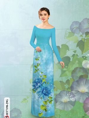 vai ao dai hoa in 3d duyen dang vua ra 176249