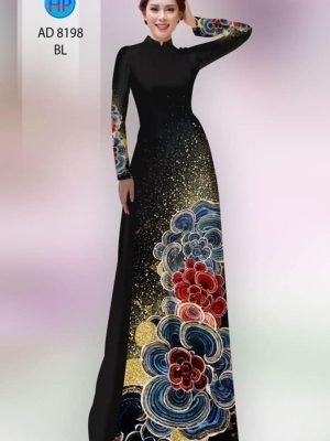 vai ao dai hoa in 3d gia re cuc hot 19524