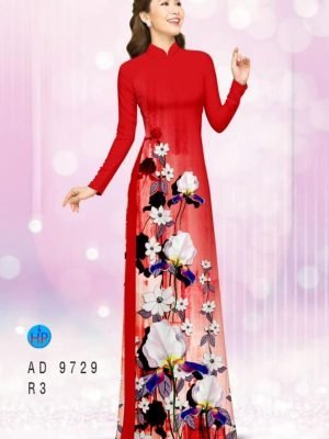 vai ao dai hoa in 3d gia re da dang 584168