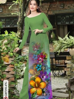 vai ao dai hoa in 3d gia re rat dep 1559238