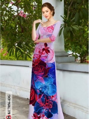 vai ao dai hoa in 3d rat duyen da dang 1254197