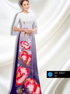 vai ao dai hoa in 3d rat duyen da dang 1424170