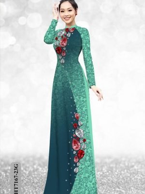 vai ao dai hoa in 3d rat duyen vua ra 506226