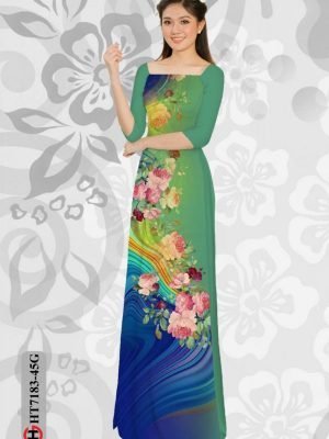 vai ao dai hoa in 3d rat re chat luong 789286