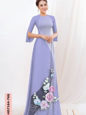 vai ao dai hoa in 3d rat re ua thich 478297