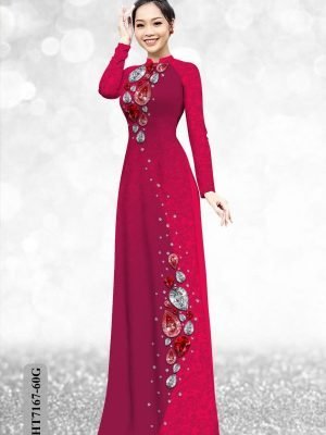 vai ao dai hoa in 3d re doc dao 106116