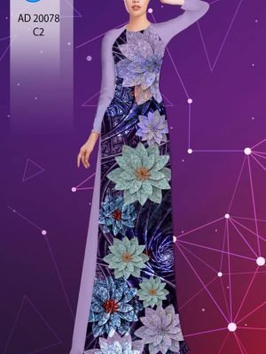 vai ao dai hoa in 3d re doc dao 1554245