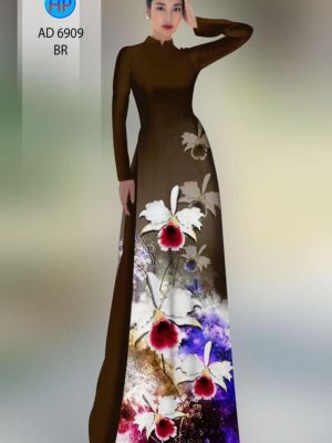 vai ao dai hoa in 3d re duoc chon nhieu 105956