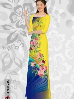 vai ao dai hoa in 3d re rat dep 108945