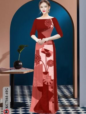 vai ao dai hoa in 3d re rat dep 142201