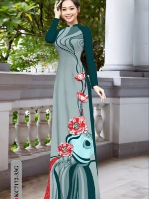 vai ao dai hoa in 3d re thanh lich 1608200