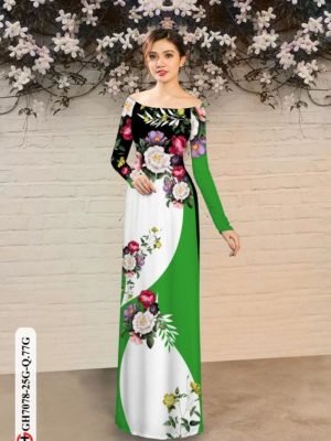 vai ao dai hoa in 3d shop my my da dang 113340