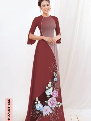 vai ao dai hoa in 3d shop my my dang hot 078109