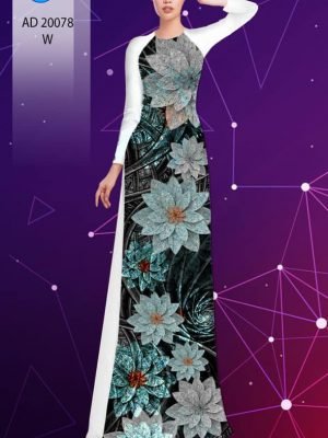 vai ao dai hoa in 3d shop my my nam nay 1154200