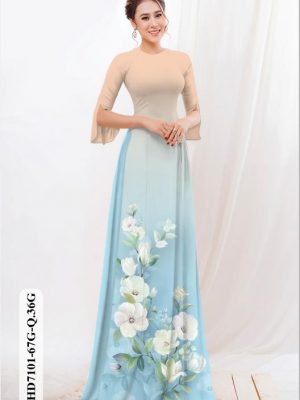 vai ao dai hoa in 3d shop mymy long lanh 198352