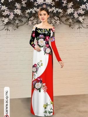 vai ao dai hoa in 3d shop mymy thanh lich 533274