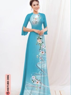 vai ao dai hoa in 3d ton dang ngoc chat luong 698292