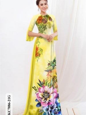 vai ao dai hoa in 3d ton dang ngoc nam nay 399139