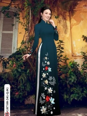 vai ao dai hoa in 3d truyen thong chat luong 925278