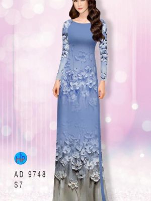 vai ao dai hoa in 3d truyen thong dam tham 45991