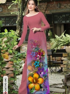 vai ao dai hoa in 3d truyen thong mau moi 359154