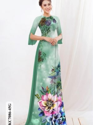 vai ao dai hoa in 3d truyen thong vua ra 699258