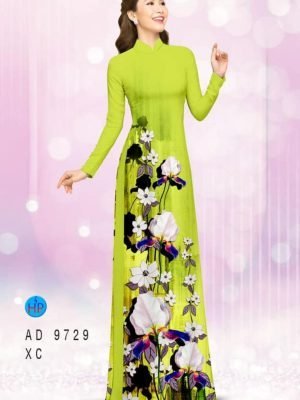 vai ao dai hoa in 3d vai ao dai my my cuc hot 1584170