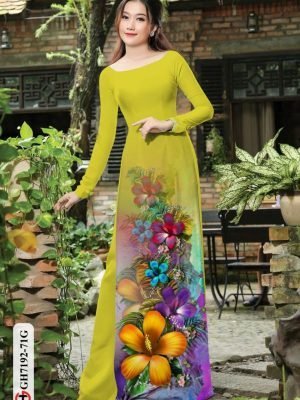 vai ao dai hoa in 3d vai ao dai my my da dang 1659130