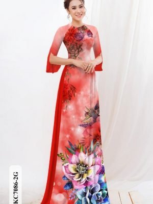 vai ao dai hoa in 3d vai ao dai my my dep 1399273