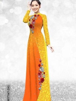 vai ao dai hoa in 3d vai ao dai my my duoc chon nhieu 6064