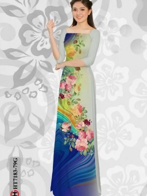 vai ao dai hoa in 3d vai ao dai my my duoc chon nhieu 68963