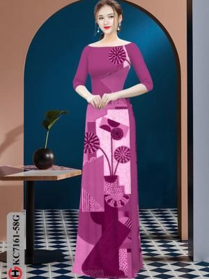 vai ao dai hoa in 3d vai ao dai my my thuot tha 04226