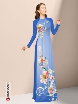 vai ao dai hoa in 3d vai ao dai my my thuot tha 893283