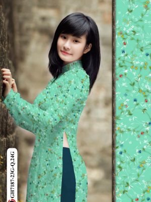 vai ao dai hoa nhi rat duyen phong cach 869125