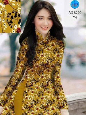 vai ao dai hoa nhi rat re long lanh 126944