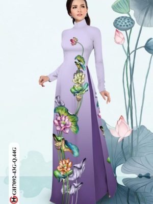 vai ao dai hoa sen rat re ua thich 160267