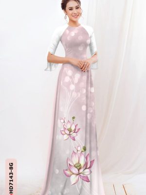 vai ao dai hoa sen re phong cach 1061113