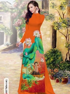 vai ao dai hoa sen vai ao dai my my duoc chon nhieu 1921154