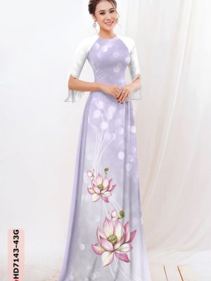 vai ao dai hoa sen vai ao dai my my rat dep 661125