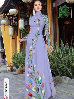 vai ao dai hoa tulip shop mymy cuc hot 1965269