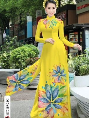 vai ao dai hoa van co truyen thuot tha 163723