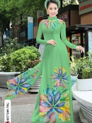 vai ao dai hoa van doc dao thanh lich 63718